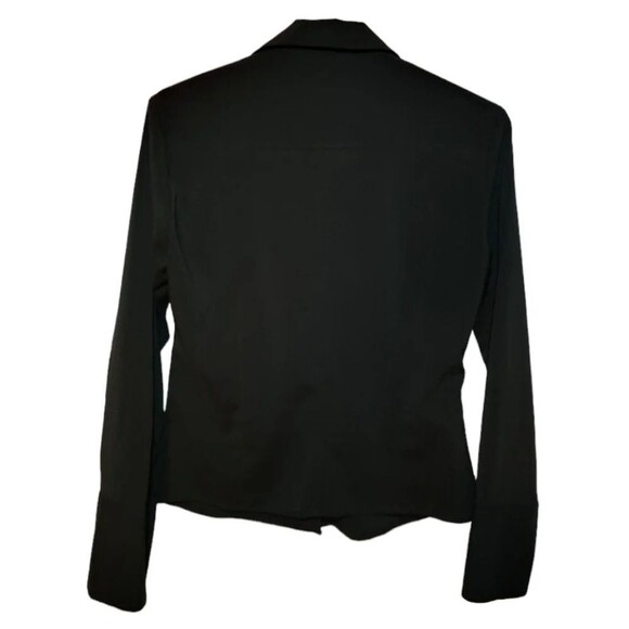 Express Stretch Black Dress Shirt size 7/8 - Picture 3 of 6